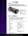 Speco Technologies CVC-7706DNV User's Manual