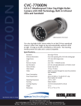 Speco Technologies CVC-7700DN User's Manual