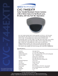 Speco Technologies CVC-7445EXTP User's Manual