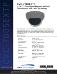 Speco Technologies CVC-7005EXTP User's Manual
