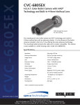 Speco Technologies CVC-6805EX User's Manual
