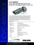 Speco Technologies CVC-6800EX User's Manual