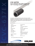 Speco Technologies CVC-637EX User's Manual