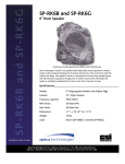 Speco Technologies CSi/SPECO SP-RK6B User's Manual