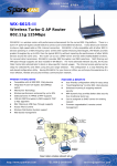 Spark Tech WX-6615-II User's Manual