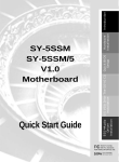 SOYO SY-5SSM/5 User's Manual