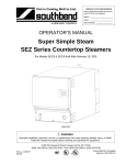 Southbend SEZ/3 User's Manual