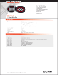Sony XS-V6942 Marketing Specifications
