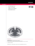 Sony XS-S690CX Marketing Specifications