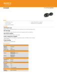 Sony XS-R4645 Marketing Specifications
