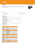 Sony XS-R1345 Marketing Specifications