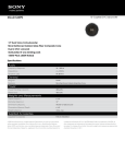 Sony XS-LD126P5 Marketing Specifications