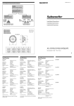 Sony XS-L151P5 Installation Instructions