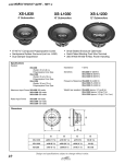 Sony XS-L1030 Product Specifications