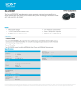 Sony XS-GT6938F Marketing Specifications