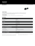 Sony XS-GT5727A Marketing Specifications