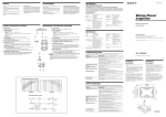 Sony XM-5150GSX Operating Instructions