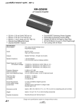 Sony XM-2252HX Marketing Specifications