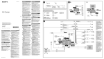 Sony XAV-622 Installation/Connections Manual