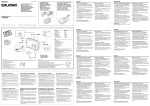 Sony WM-EX348 User's Manual