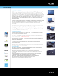 Sony VPCF120FDB User's Manual