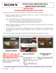 Sony VPCCA15FX/B Replacement Instructions