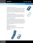 Sony VN-CX1 Marketing Specifications