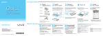 Sony VGN-TT230N Quick Start Manual