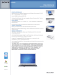 Sony VGN-FZ220U/B Marketing Specifications