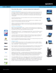 Sony VGN-AR890U Marketing Specifications