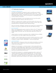 Sony VGN-AR840E Marketing Specifications
