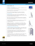 Sony VGC-LV140J Marketing Specifications