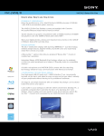 Sony VGC-JS250J/B Marketing Specifications