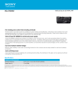 Sony VG-C99AM Marketing Specifications