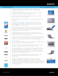 Sony VAIO VGN-FW280H User's Manual