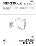 Sony TRINITRON KV-VF21M40 User's Manual