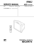 Sony TRINITRON KV-ES29M90 User's Manual