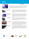 Sony SVT15112CXS Marketing Specifications