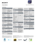 Sony SVL24148CXB Marketing Specifications