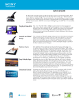 Sony SVD11215CYB Marketing Specifications