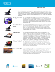 Sony SVD11213CXB Marketing Specifications