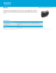 Sony SPK-AS1 Marketing Specifications