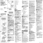 Sony XLRK1M User's Manual