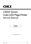Sony Printer C9000 User's Manual