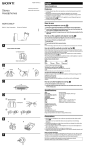 Sony Headphones MDR-EX86LP User's Manual