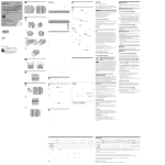 Sony SAL-2470Z Operating Instructions