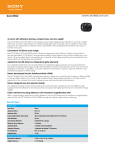Sony SAL-18552 Marketing Specifications
