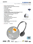 Sony D-NE300 User's Manual