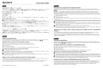 Sony PFM-42B1 Notes