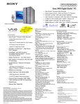 Sony PCV-RZ30GN2 Marketing Specifications